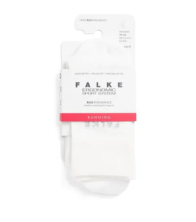 Falke Ru4 Endurance Running Socks In White
