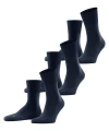 Falke Run Cotton Socks In Animal Print