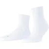 Falke Run Rib Cotton Socks In White