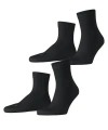 Falke Run Rib Short Socks In Animal Print