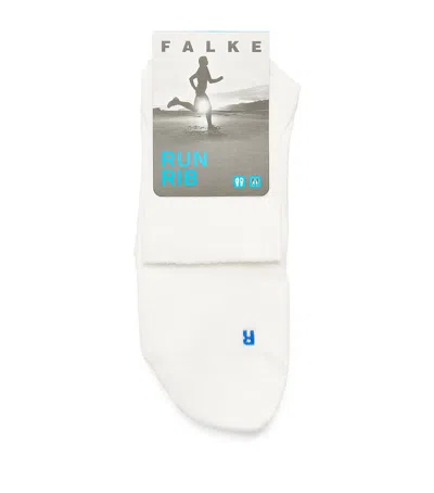 Falke Run Rib Socks In White
