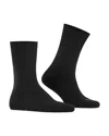 Falke Men's Run Plush-sole Socks In Black