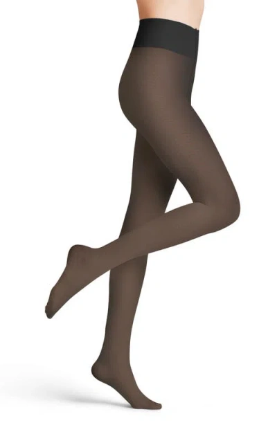 Falke Sandbank High Waist Tights In Black