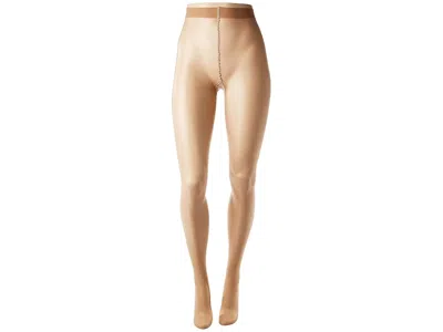 Falke Seidenglatt 15 Tights Hose Cocoon: Xl 48-50 (5'6-6'0/165-225 Lbs/45-54 Hip) One Size In Gold