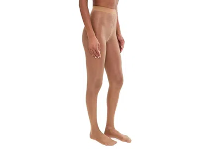 Falke Seidenglatt 15 Tights Hose Golden: 2xl 52-54 (5'7-6'2/185-240 Lbs/48-56 Hip) One Size In Neutral