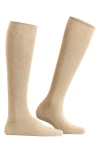 Falke Sensitive London Knee High Socks In Sand Melange