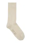Falke Sensitive London Cotton-blend Socks In Sand