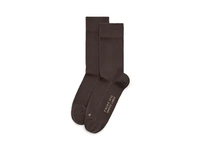 Falke Sensitive London Crew Cut Women's Crew Cut Socks Shoes Dark Brown: Eu 35-38 (us Women's 5-7.5)