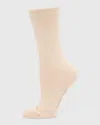 Falke Sensitive London Crew Socks In Sand