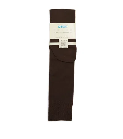 Falke Sensitive London Knee-high Socks In Brown