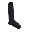 Falke Sensitive London Knee-high Socks In Navy