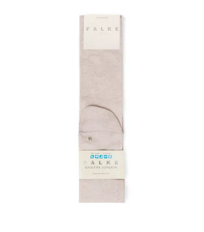 Falke Sensitive London Knee-high Socks In Sand