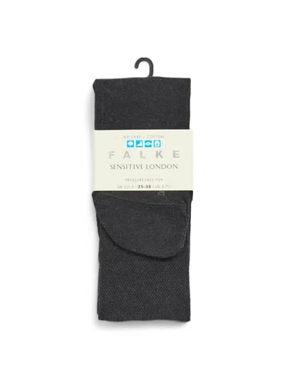 Falke Sensitive London Socks In Anthra Mel