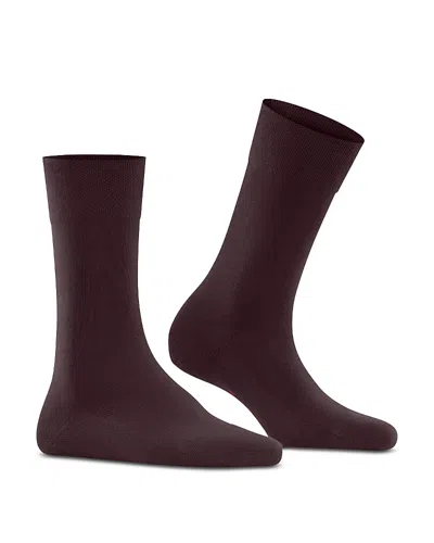 Falke Sensitive London Socks In Burgundy