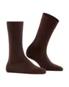 Falke Sensitive London Socks In Dark Brown