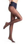 Falke 'shaping Top 20' Control Top Pantyhose In Black