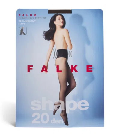 Falke Shaping Top 20 Tights In Brown