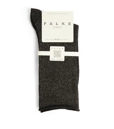 Falke Shiny Socks In Black