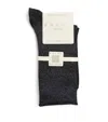 Falke Shiny Socks In Navy