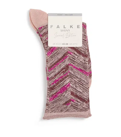 Falke Shiny Socks In Pink