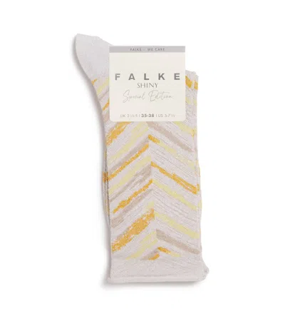 Falke Shiny Socks In White