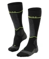 Falke Sk Compression Wool Ski Socks In Black