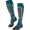 Falke Sk2 Intermediate Ski Socks In Blue