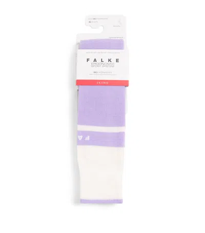 Falke Sk2 Skiing Socks In Purple