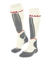 Falke Sk4 Advanced Compression Light Ski Socks In Neutral
