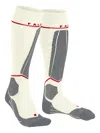 Falke Sk4 Advanced Compression Light Ski Socks In Neutral