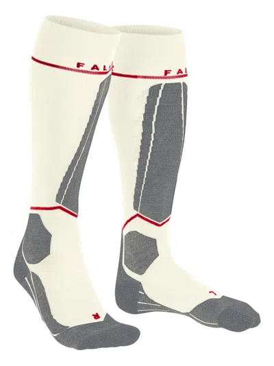Falke Sk4 Advanced Compression Light Ski Socks In Neutral
