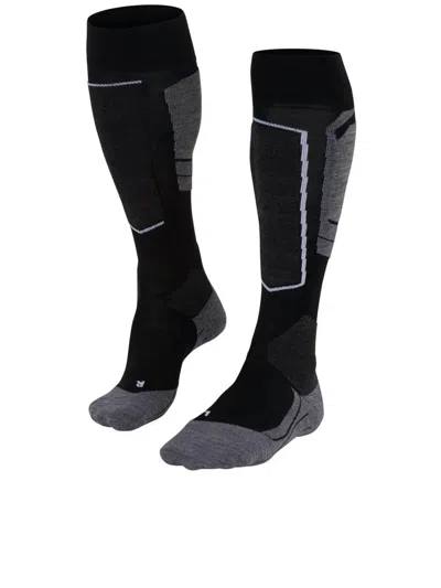 Falke Sk4 Black Socks In Multi