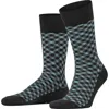 Falke Smart Check Dress Socks In Black