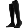 Falke Cotton Touch Knee-high Socks In Black