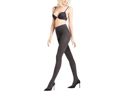 Falke Soft Merino Tights Hose Anthracite: Medium 40-42 (5'1"-5'6"/120-140 Lbs/35-40 Hip) One Size In Gray