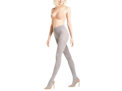 Falke Soft Merino Tights Hose Light Grey: Medium 40-42 (5'1"-5'6"/120-140 Lbs/35-40 Hip) One Size In Gray
