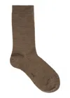 Falke Soft Merino Wool-blend Socks In Grey