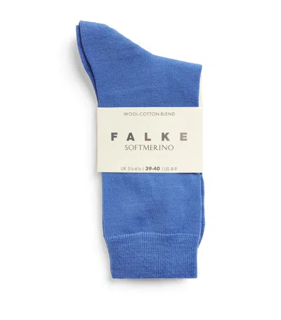 Falke Softmerino Socks In Blue