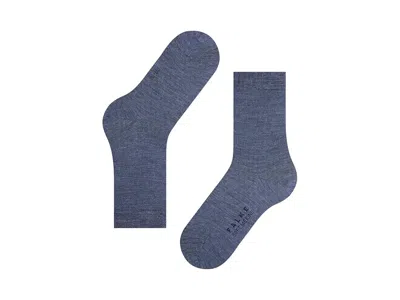 Falke Softmerino Socks Women's Crew Cut Socks Shoes Dark Blue Melange: Eu 35-36 (us Women's 5-6)