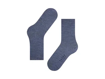 Falke Softmerino Socks Women's Crew Cut Socks Shoes Dark Blue Melange: Eu 39-40 (us Women's 8-9)