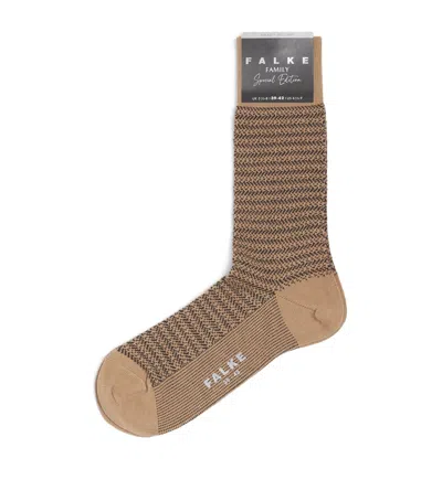 Falke Special Edition Family Ankle Socks In Brown