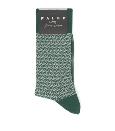 Falke Special Edition Family Ankle Socks In Green