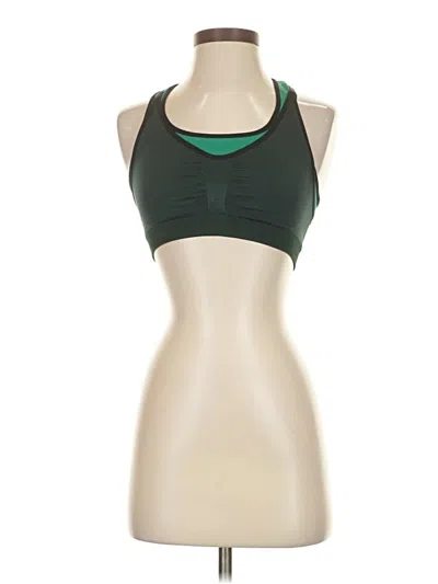 Pre-owned Falke Sports Bra In Green