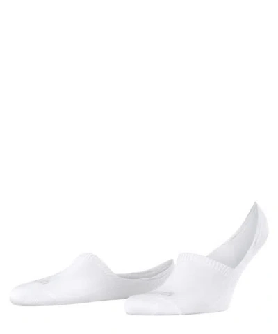 Falke Step Cotton High Cut No Show Socks In Black