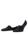 Falke Step Cotton High Cut No Show Socks In Black