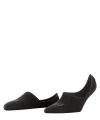 Falke Step Cotton High Cut No Show Socks In Black