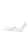 Falke Step Cotton High Cut No Show Socks In White