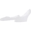 Falke Step Cotton No Show Socks Box In White