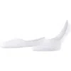 Falke Step Cotton No Show Socks In White
