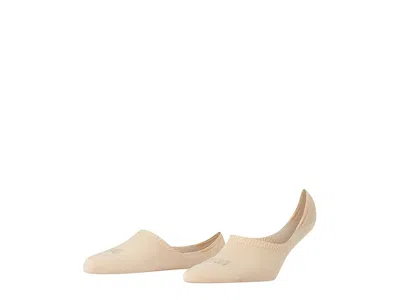 Falke Step High Cut No Show Socks Women's Crew Cut Socks Shoes Cream: Eu 35-36 (us Women's 5-6) In Neutral